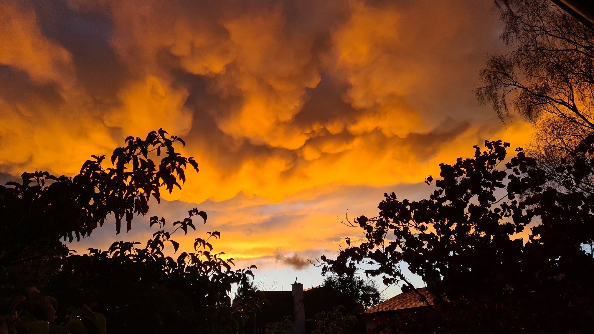 Himmel über Stetten AG, 20.10.2023